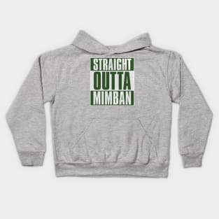 STRAIGHT OUTTA MIMBAN Kids Hoodie